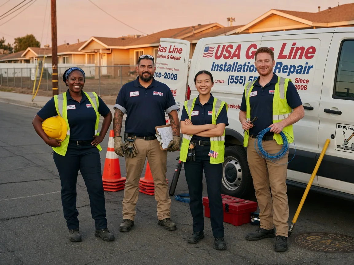 Gas Line Installation company in Trail City, SD